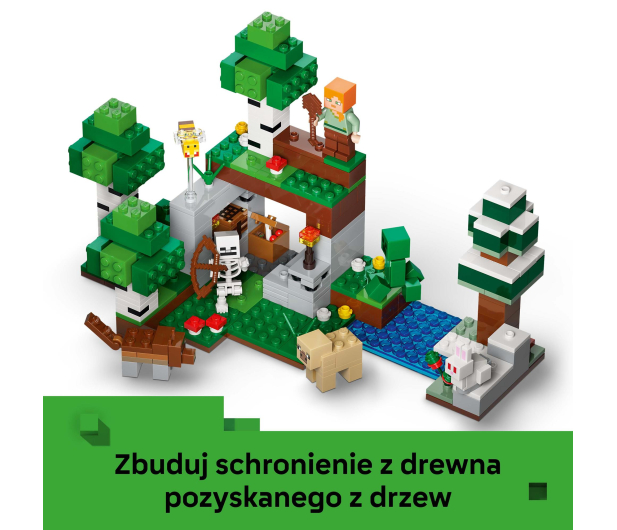 LEGO MINECRAFT 21593 Przetrwanie pierwszej nocy - 1529735 - zdjęcie 5